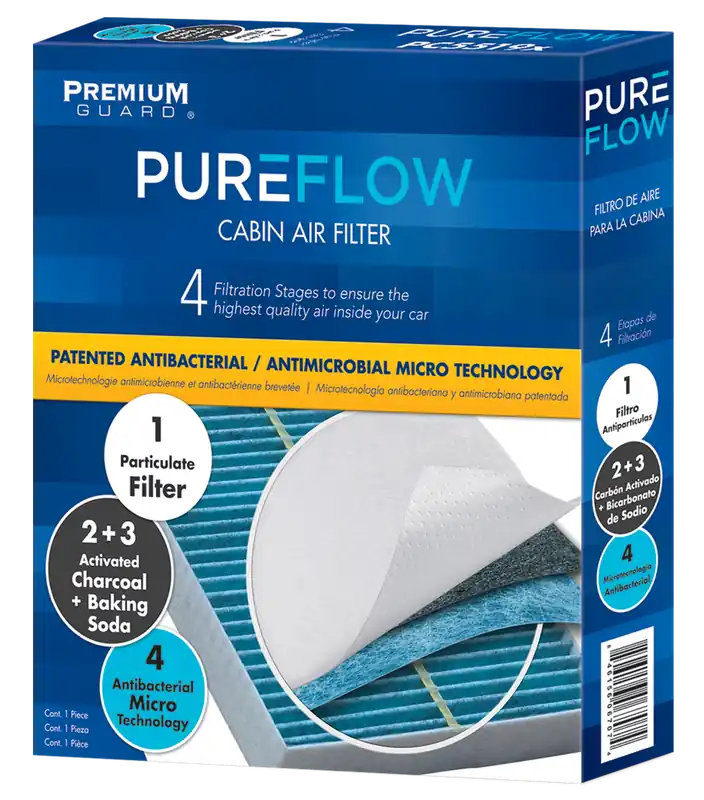 Flash Sale PUREFLOW 2027 Genesis Electrified G80 Cabin Air Filter with Antibacterial Technology, PC6067X