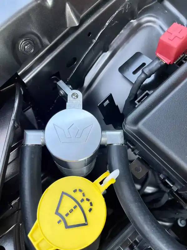 Oil Catch Can with Fender Mount In Demand