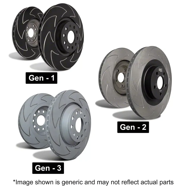 Don’t Miss Out EBC Brakes BSD Slotted Rotors; Front Pair