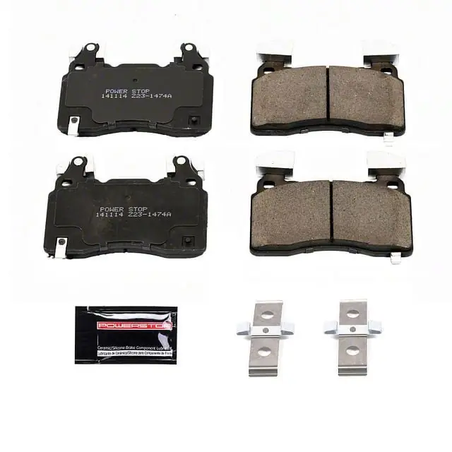 PowerStop Z23 Evolution Sport Carbon-Fiber Ceramic Brake Pads; Front Pair Fresh Stock