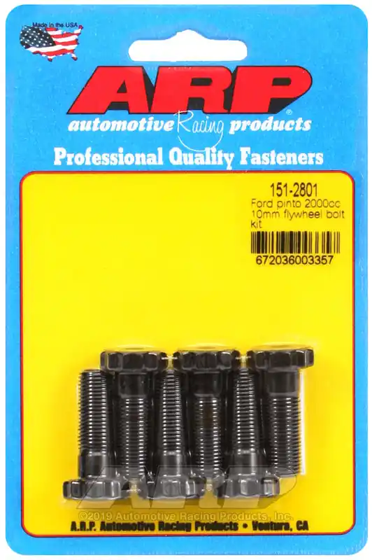 ARP Ford 2000cc Pinto M10 x 1.0 Thread Size Flywheel Bolt Kit — PMD Premier Motoring Development Original