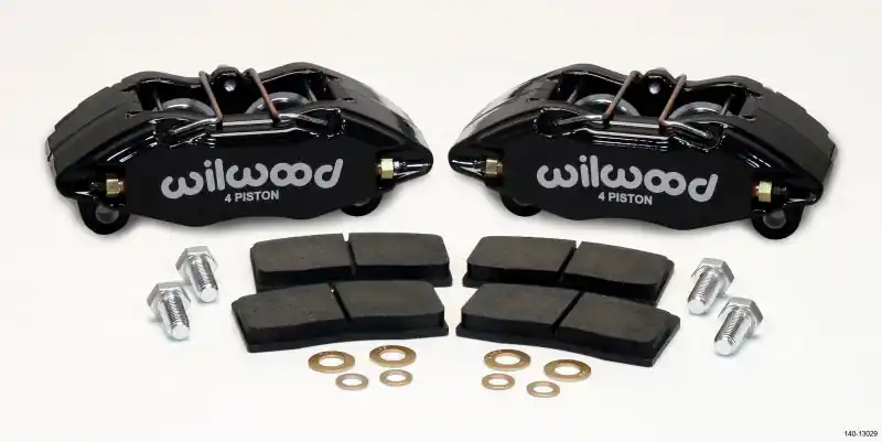 Wilwood DPHA Front Caliper & Pad Kit Black Honda / Acura w/ 262mm OE R — PMD Premier Motoring Development Must Have