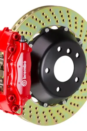 Handmade Brembo 89-98 Skyline GTR/99-01 Skyline GTR Rear GT BBK 4 Pist Cast 2pc — PMD Premier Motoring Development