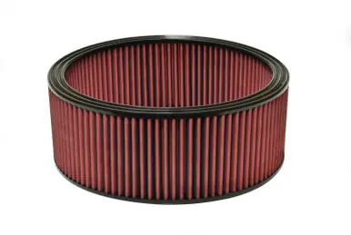 Certified Injen Performance Air Filter 14in Round x 5in Tall - 1in Pleats - X-1092-BR