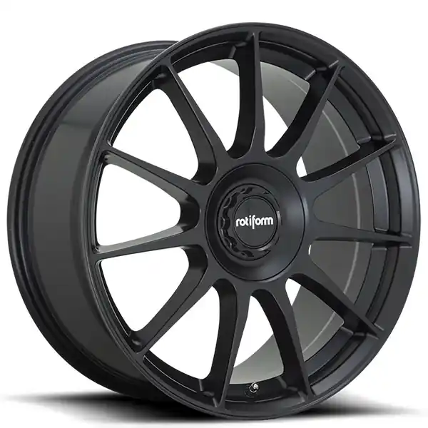 Fresh Stock 20" Rotiform Wheels R168 DTM Satin Black Rims