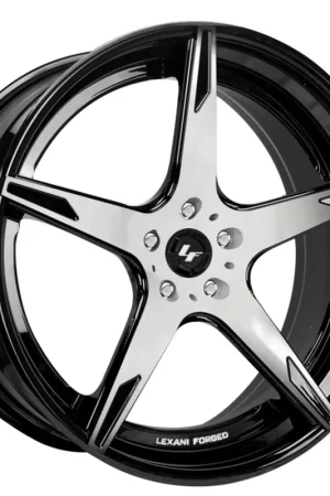 New Release 24" Lexani Forged Wheels LZ-103 Gloss Black Machined Rims