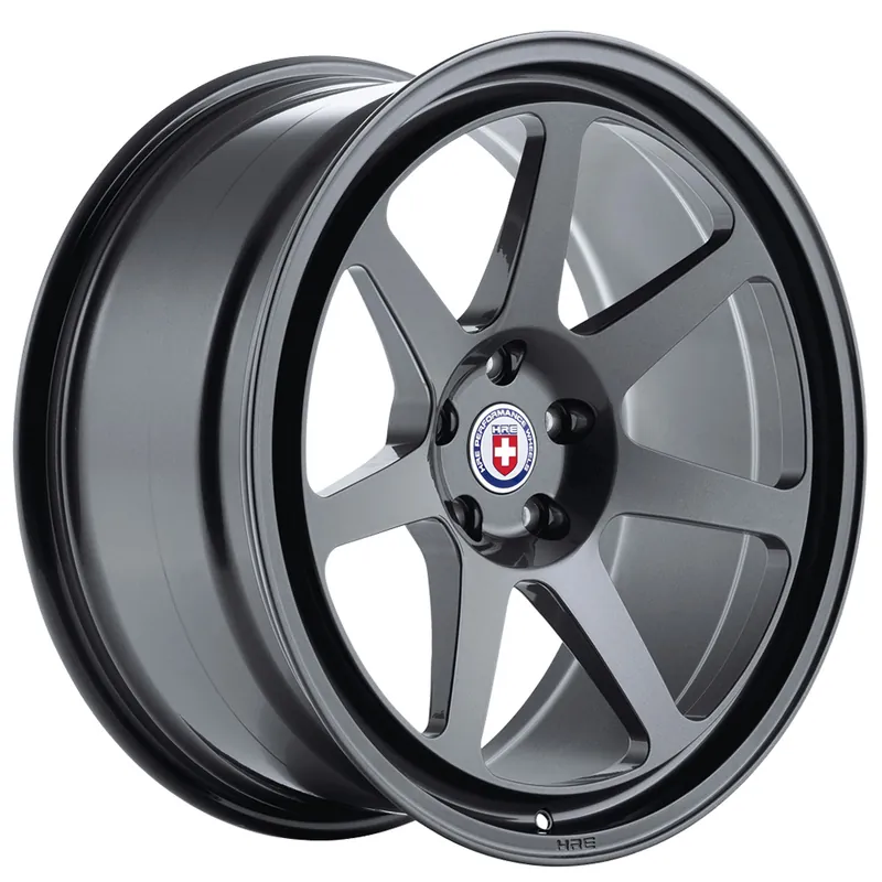 21" HRE Wheels 307 GT Satin Black Monoblock Forged Rims Markdown