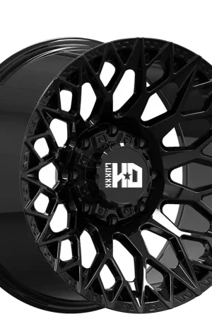 20" Luxxx HD Wheels LHD45 Gloss Black Off-Road Rims Flash Sale