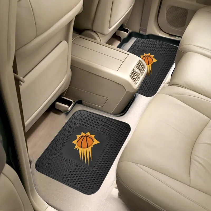 High Quality Molded Rear Floor Mats with Phoenix Suns Logo