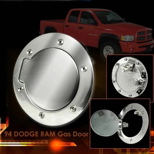 Ford F250 Custom Disco Chrome Gas Door - GD-F15099S Certified