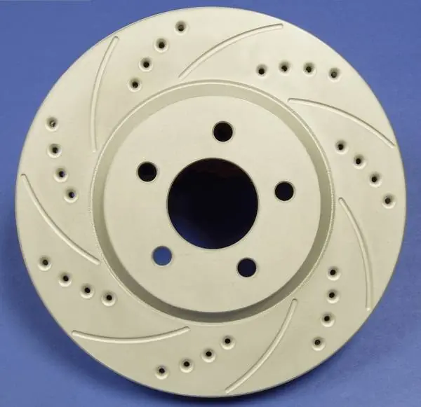 Mitsubishi Galant SP Performance Cross Drilled and Slotted Solid Rear Rotors - F30-147 Bulk Order