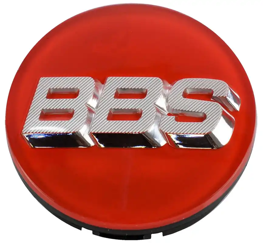 BBS Center Cap 56mm Red/Silver - 3D Floating — PMD Premier Motoring Development Popular