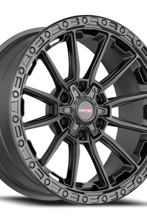 Vortek Vrt-601 Wheel 17x9 6x135 & 6x139.7 Matte Black -12mm Markdown