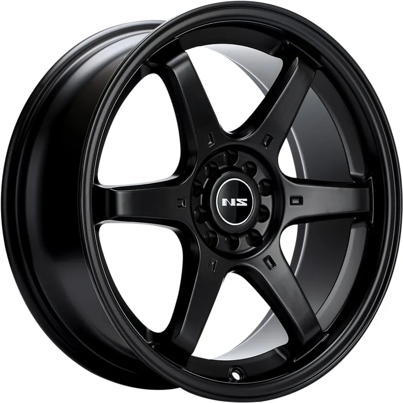 Ns Ns1507 Wheel 18x8 5x100 & 5x114.3 Matte Black 35mm Factory Price