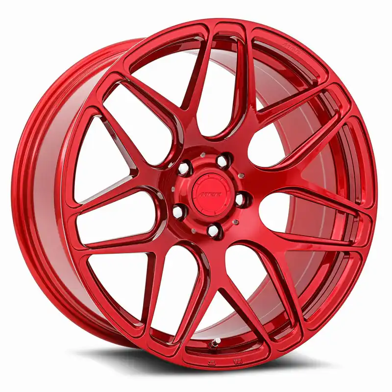Must Have Mrr Fs1 Wheel 20x8.5 5x114.3 Candy Red 35mm - FREE T-SHIRT INCLUDED!