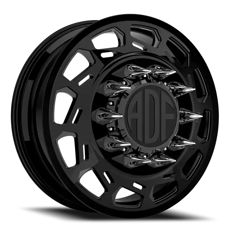 Adf Payload Right Dually Wheel 20x8.25 8x170 Gloss Black 144mm - MINIMUM PURCHASE OF 4 - FREE T-SHIRT INCLUDED! Modern