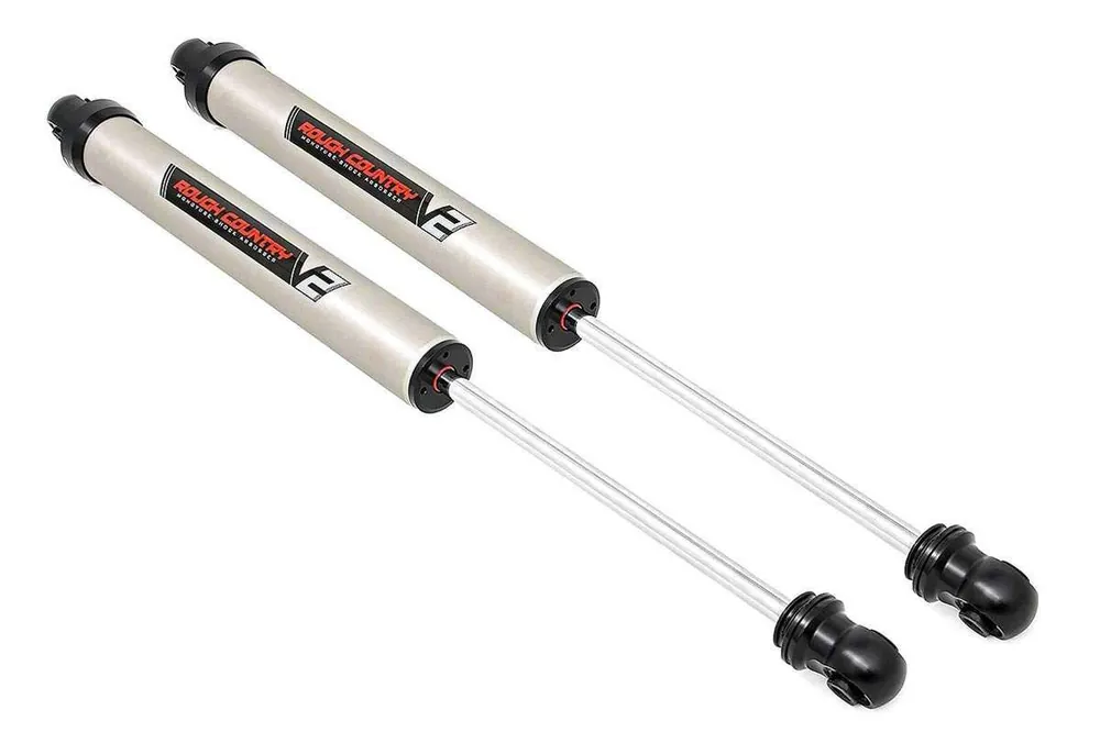 Rough Country V2 Rear Shocks - 6-7.5 Inch - Chevy Suburban 1500 2WD/4WD 2000-2020 DHTP 760782_U Certified