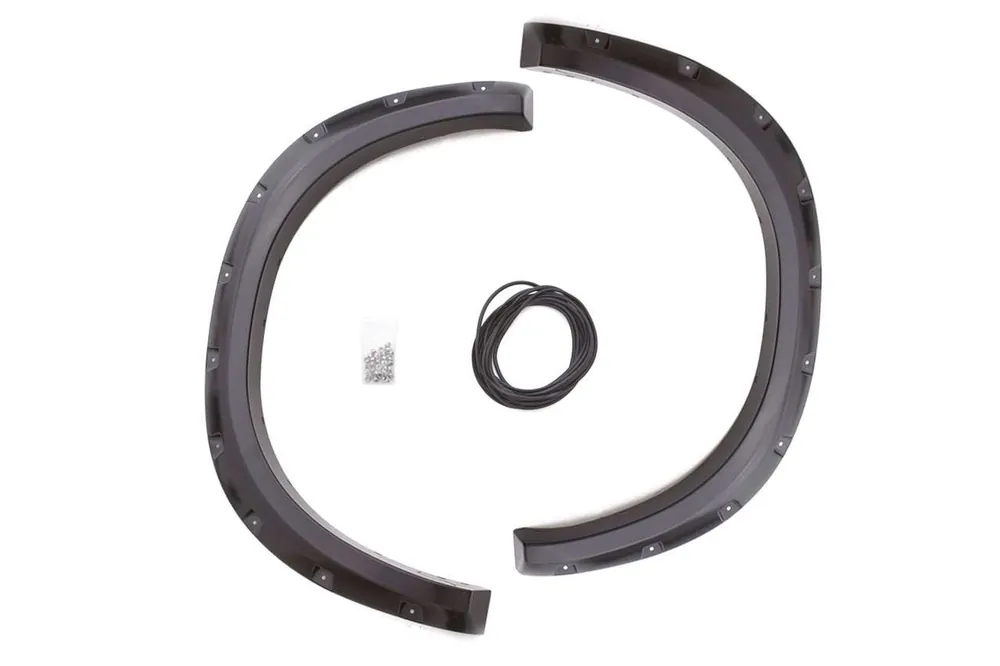 Lund RX204TB Rivet Style Fender Flare Set Black For Ram 1500 Handmade