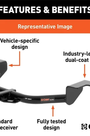 Curt 11020 Class I 1.25 in. Receiver Hitch | Smart Fortwo Cheap