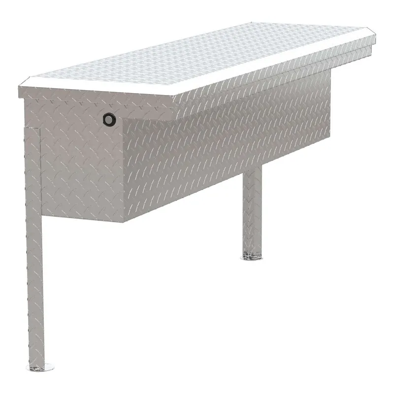 Uws TBSM-48-LP Side Mount Series Single Lid Tool Box Same Day Shipping