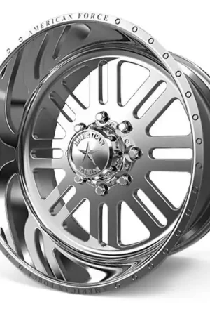American Force Forged Wheels Rebel 61 Polished 20x10 -25mm Offset 8x165.1 (8x6.5) Best Seller