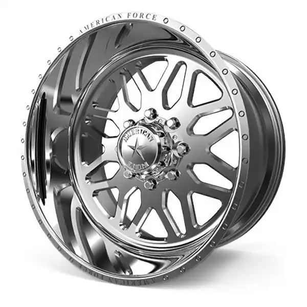 American Force Forged Wheels Trax B02 Polished 22x10 -25mm Offset 6x139.7 (6x5.5) Super Sale