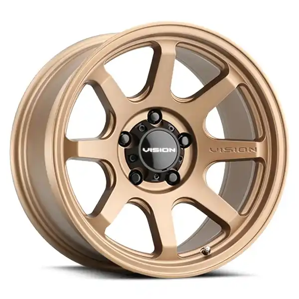 Vision Wheels Flow 351 Bronze 16x8 0mm Offset 5x127 (5x5) Latest