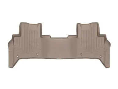 WeatherTech 2017+ Land Rover Discovery Rear FloorLiner - Tan - 454806 Fan Favorite