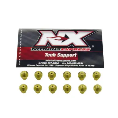 Exclusive Nitrous Express 4150 Single Entry Billet Crossbar Gasoline (RNC) 250-750 HP Jet Pack - 63840JP