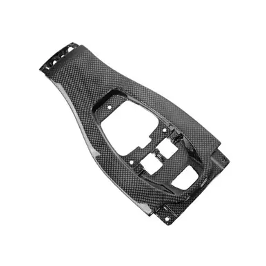 Place Order Fabspeed Carbon Fiber Shifter Console Trim - Center Start Plate - Ferrari 458 Italia/Spider