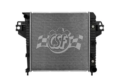 Luxury CSF 02-06 Jeep Liberty 3.7L OEM Plastic Radiator - 3363