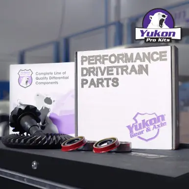 Professional Grade Yukon 8.8in Ford 3.73 Rear Ring & Pinion Install Kit 2.53in OD Axle Bearings and Seals - YGK2046