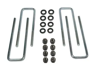 Tuff Country 01-10 Chevy Silverado 3500 4wd (Lifted w/2in Blocks) Rear Axle U-Bolts - 17853 Special Offer