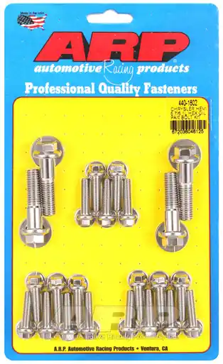 Popular ARP Chrysler hemi 5.7/6.1L SS hex oil pan bolt kit - 440-1802
