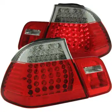 ANZO 1999-2001 BMW 3 Series E46 LED Taillights Red/Clear 4pc - 321004 Exclusive Offer