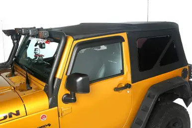 Express Delivery Rugged Ridge Sailcloth Soft Top Black Diamond 10-18 2-Door JK - 13737.01