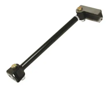 Professional Grade Ridetech Universal Panhard Bar Weld-On w/ Rod Ends Black Powdercoat - 19999003