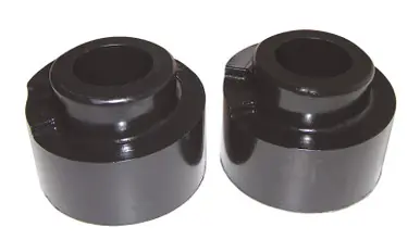 Limited Edition Prothane 05-09 Ford F250 SD 4wd Front Coil Spring 2.5in Lift Spacer - Black - 6-1712-BL
