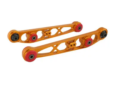 Exclusive Skunk2 Honda/Acura EG/DC Ultra Series Rear Lower Control Arm Set - Gold - 542-05-2110