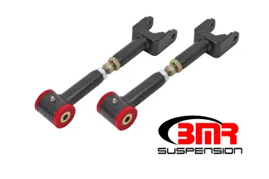BMR 68-72 A-Body Upper Control Arms On-Car Adj. (Polyurethane) - Black Hammertone - UTCA046H Crafted