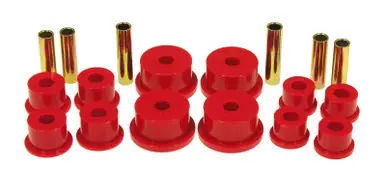Prothane 84-99 Jeep Cherokee / Commander Spring & Shackle Bushings - Red - 1-1007 Luxury