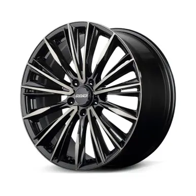Versus Vouge Craft Collection 19x8.0 +38 5x108 Diamond Cut/Side Glass Black/Smoke Clear - WTOC138R6EZ Modern