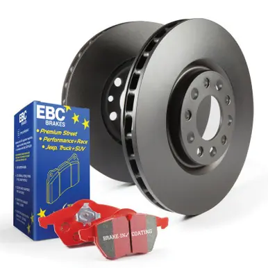 Deal EBC S12 Kits Redstuff Pads and RK Rotors - S12KF1397
