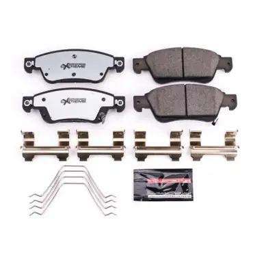 Limited Offer Power Stop 07-08 Infiniti G35 Front Z26 Extreme Street Brake Pads w/Hardware - Z26-1287