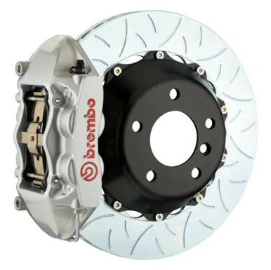 Mega Sale Brembo 19+ 330i Rear GT BBK 4 Piston Cast 380x28 2pc Rotor Slotted Type3-Silver - 2P3.9064A3