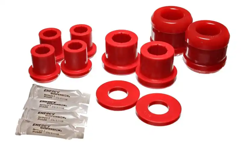 Energy Suspension 04-07 Mazda RX8 Red Front Control Arm Bushing Set Final Sale