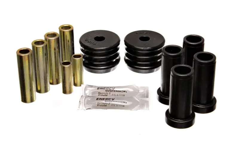 Special Offer Energy Suspension 64-75 BMW 2002 Black Rear Control Arm Bushing Set