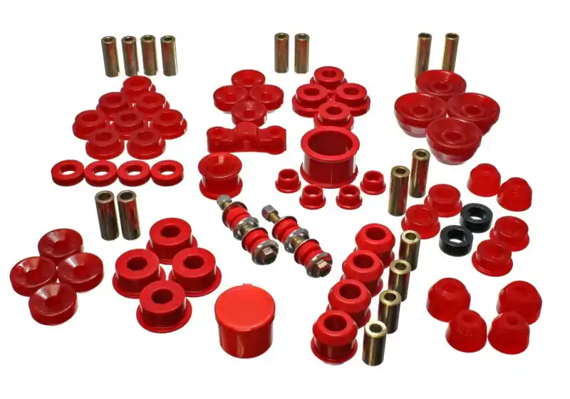 Handmade Energy Suspension 90-93 Acura Integra Red Hyper-Flex Master Bushing Set