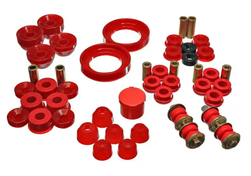Top Rated Energy Suspension 90-93 Honda Accord/Odyssey Red Hyper-Flex Master Bushing Set