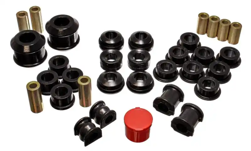 Markdown Energy Suspension 02-04 Acura RSX (includes Type S) Black Hyper-Flex Master Bushing Set